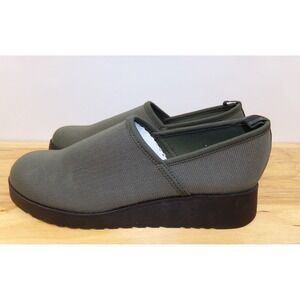 GH Bass & Co. Womens Trisha Shoes Slip On Comfort‎ Shoes Olive Green Size 10 NEW